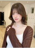 【Say.中村】ぱっとボブ×大人可愛い×アッシュオリーブ×外ハネ