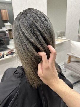 ロエン 西岡崎店(ROEN) #シャドールーツ/20代/30代/バレイヤージュ/髪質改善