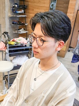 ヒート トウキョウ 目黒店(HEAT TOKYO) センターパートメンズ目黒