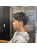 【男性必見】【青森】メンズトレンドカット+炭酸泉　5000円→3850円