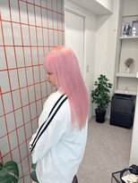 ペレ 渋谷(PELE)&nbsp;イメチェン/ホワイトブロンド/外ハネボブ/美髪/渋谷