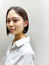 ヴィノバ(benova) 【benova塚口】耳かけが可愛いスタンダードボブ