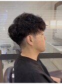 メンズマッシュ×シャドウパーマ