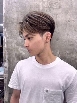 メンズサロン キング 高槻店(Men’s salon K!ng) 波巻きツイストスパイラルパーマ/フェザーパーマ/眉毛/メンズ
