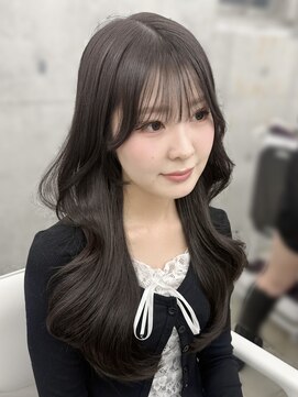 エヌアイ オモテサンドウ(ni omotesando) ☆ショコラグレージュ 韓国くびれヘア☆