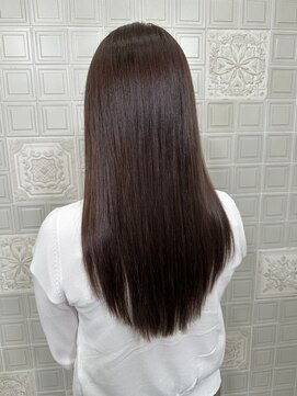 ヘンリエッタ 自由ヶ丘(Henrietta) ピンクブラウンロング