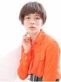 ■暖色系カラー小顔マッシュショートM.SLASHセンター南11-16