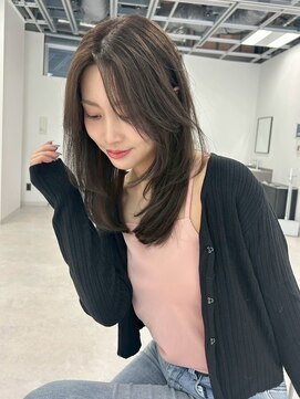 ユーフォリア 新宿店(Euphoria) レイヤーロング美髪くびれワンカールシルキーグレージュ