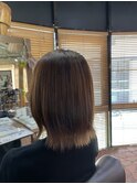 【ハイライト/アプリコットオレンジ/くびれヘア】千葉香奈