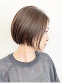 【松戸 松田】美ライン ショートボブ インナーハイライト