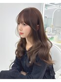 韓国風レイヤーカット/髪質改善/ダブルカラーハッシュカット