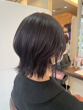 髪質改善/顔周りレイヤーカット/グレージュ[千葉/千葉駅]