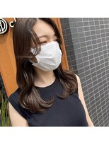 チャンネル(channel)&nbsp;韓国風ロング＊艶グレージュ