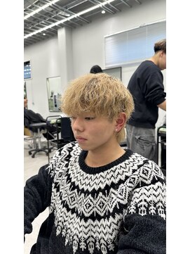  フェザーパーマ/シャドーパーマ/ブリーチパーマ/[大分駅]