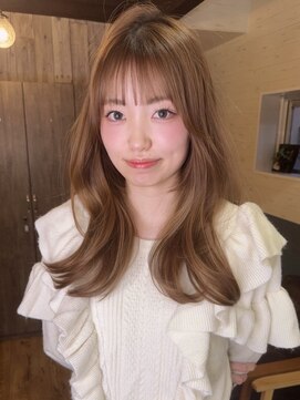 スカイ(SKY) 透明感カラー/髪質改善/縮毛矯正/韓国風レイヤーカット