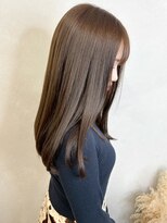 ミュラ(mulah)&nbsp;こっくりカラーベージュブラウン＊髪質改善透明感カラー/明大前