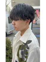 アッシュ 浦安店(Ash) 波巻きスパイラルパーマツーブロックツイストパーマメンズヘア