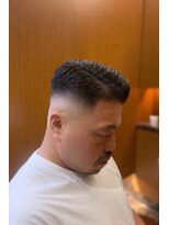 ヘアモードキクチ 日本橋室町店&nbsp;日本橋室町/日本橋/フェード/サイドパート