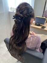 アールサロン 名駅(Rr SALON)&nbsp;ハーフアップアレンジ