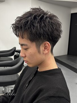 アンドメゾンオム(&Maison. homme) LILI/加古川/メンズ/スパイキーショート/ハイトーン