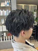 メンズゴエン(Men's goen) 波打ちセンターパート