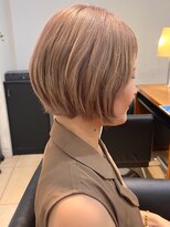 シベルバレー 横浜(sibell) 20代30代ショートボブ前髪なしボブミニボブ顔周りレイヤーカット