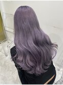 フェミニンヘア/シルバーラベンダー/ペールラベンダー/髪質改善