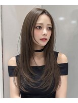 レア 銀座(Le'a) レイヤーカットハイレイヤー顔周りカット韓国風レイヤー髪質改善