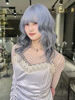 シンシェアサロン 原宿店(Qin shaire salon)&nbsp;水色カラー