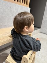 クラン バイ ヘッドライト 栄店(clan by HEADLIGHT)&nbsp;キッズカット/親子でclan/オシャレ園児２