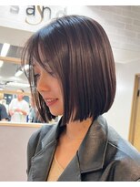 サンドナル 鹿児島天文館(sand NALU)&nbsp;ハッシュカット/グレージュ/デザインカラー[鹿児島天文館]