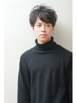 ペレ(pele)&nbsp;【自由が丘pele】ゆるカッコイイショート　束感　黒髪