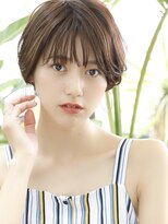 ヘアエジェリプリム (hair&spa egerie prime) ショート/マッシュショート/オリーブカラー/20代/30代/40代/50代