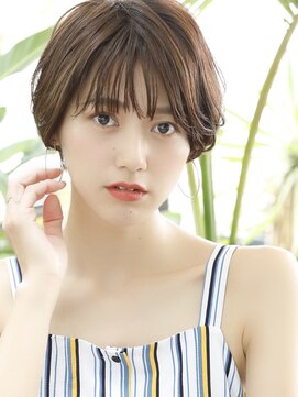 ヘア アンド スパ エジェリ プリム(hair&spa egerie prime) ショート/マッシュショート/オリーブカラー/20代/30代/40代/50代