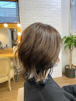 トハコ(&haco)&nbsp;隠せるインナーカラー☆