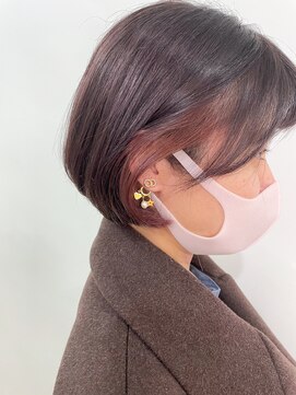 ジーナ 名駅(XENA.) 《xena》haru☆ボブスタイルをインナーカラーでお洒落に♪