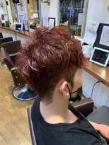 フルビューティーサロンフェリーチェ(felice)&nbsp;＜felice　山梨　石和＞メンズ　レッドブラウンカラー