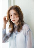 抜け感ウェーブパーマ