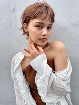 ブラウヘアアンドケア(care)&nbsp;耳掛けショートボブ