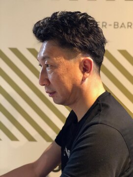 バーバーバー アカバネ(BARBER-BAR AKABANE) 大人のパーマスタイル【BARBER-BAR】