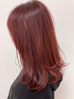ヘア ポジション HAIR Position 能代店 暖色系カラーで艶髪