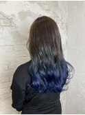 ブルーグラデーション10代20代11000円