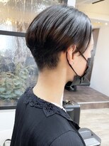 ニット 銀座(knit)&nbsp;《knit銀座》大人黒髪20代30代40代ハンサムショート丸み前下がり