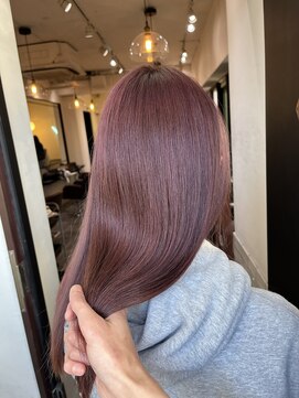 サロンドミルク 溝の口店(salon de MiLK) 10代20代30代/ロングヘア/艶髪/カシスピンク［溝の口］