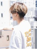 【aRietta大田涼華】ツーブロック ハイトーン センターパート