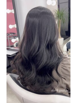 ジレ バイ マッドグラマー(GILET by mad grammar) dark gray