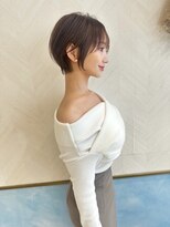 ロンド ストラーダ 心斎橋(Lond strada)&nbsp;ショート×ハイライト白髪ぼかし×シルキーベージュ[心斎橋]