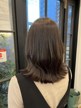 ディッシュ 五反田(dish) 五反田美容室★人気オーダー外はねヘア/イヤリング