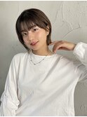 顎ライン外はねボブ【新村/PLAISIR/草加】