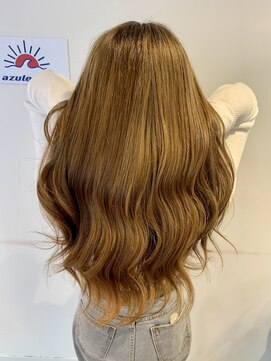 アズールサン 草加西口店(azule-sun) デザインカラー,秋カラー,透明感ベージュ,美肌カラー【草加】